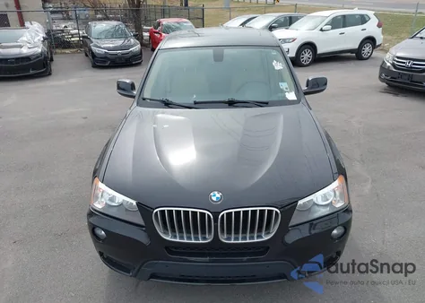 2013 BMW X3 xDrive28I z USA, uszkodzony, nr VIN 5UXWX9C56D0A29074